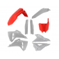 Σετ πλαστικά μοτοσυκλέτας ACERBIS για HONDA CRF250R 2025, CRF450R 2025 Red/Grey thumb